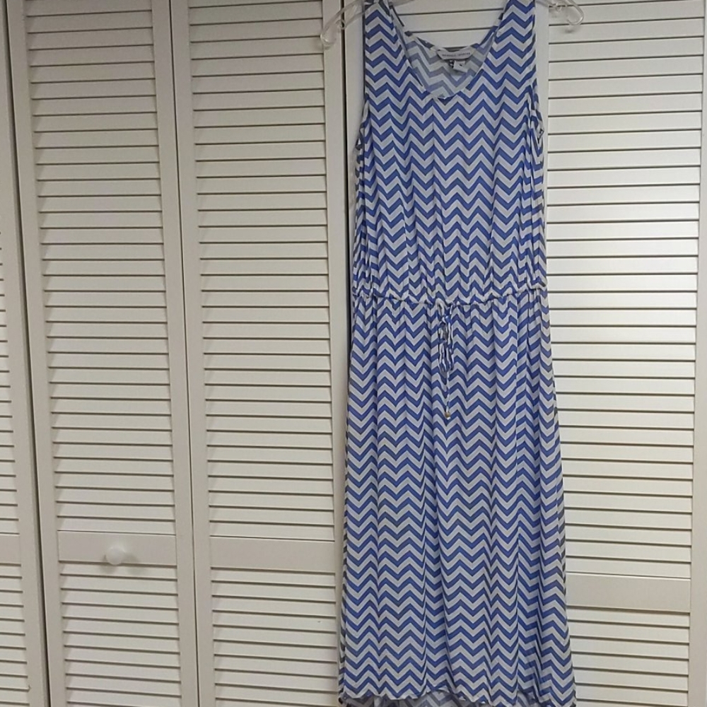 Nomadic Traders Blue and White Dress